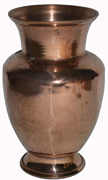Copper Iyengar Chombu, Color : Brown
