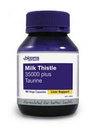 Milk Thistle 35000 Plus Taurine Capsules