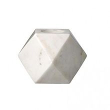 Marble Hex Design Votive