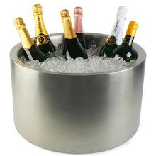 Metal Stainless Steel Champagne