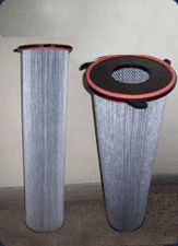 PLEATED DUST COLLECTOR ELEMENTS