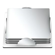 Stainless Steel Square Bar Coaster Set