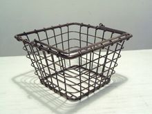 handmade wire basket