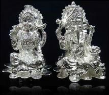 Ganesh Ji and Lakshmi Ji Statue