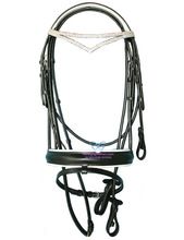 Diamante Padded Leather Bridle