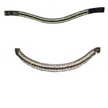 Leather diamante Browbands