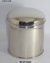 Brass Kitchen Container With Lid