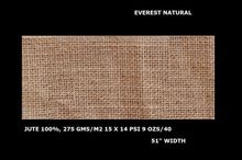 natural jute laminated fabric