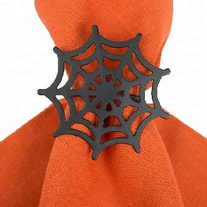 Spider Web Napkin Ring Holder
