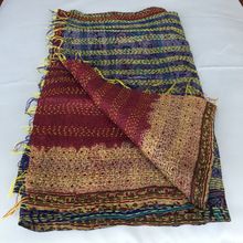 Unique Handwoven Kantha shawl