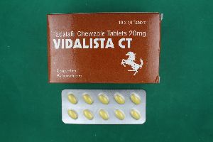 Generic Cialis - Vidalista CT - 20 MG Chewable Tablets