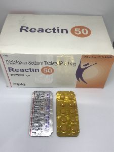 Generic Diclofenac - Reactin 50 MG Tablets