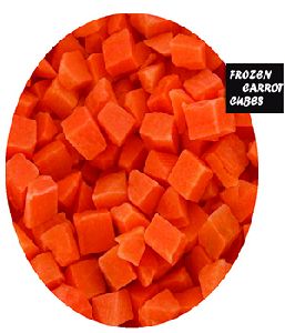 Frozen Carrot Cubes