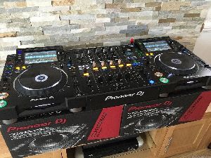 2x Pioneer CDJ-1000MK3 MEZCLADOR DJ PAQUETE