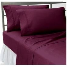 plain bed sheet PILLOW COVER