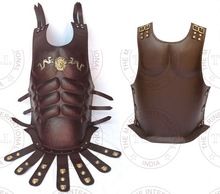 Brown Leather Muscle Armor Cuirass