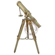 Full Brass Nautical Decorative Tabletop Telescope