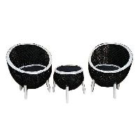 Cane Table Chair Set