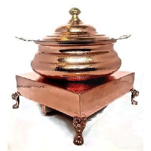 Stainless Steel Chefing Dish with Copper Coating