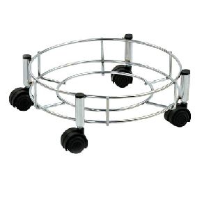 Stainless Steel Oxygen Cylinder Trolley