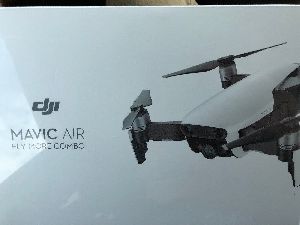 DJI MAVIC AIR Foldable & Portable Drone 4K Camera ARCTIC WHITE - FLY MORE COMBO