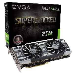 EVGA GeForce GTX 1080 SC GAMING ACX 3.0, 8GB GDDR5X Graphics Card