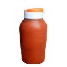 Clay Water Bottle with Cap