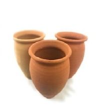 Designer pottery clay tea glass