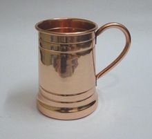 copper drinking mug