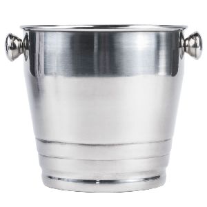 Hammered Stainless Steel Polished  Cooler