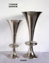 Cast aluminium Vases