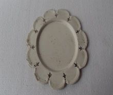 Antique Finish Iron Wedding Event Charger Plate, Size : 12