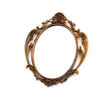 Antique Carved Mirror Frame