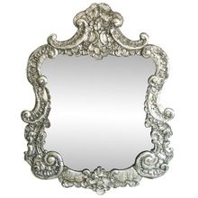 Antique Silver Mirror Frame