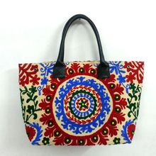Suzani Fabric Shopping Bag