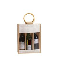 three bottle wine bottle bag