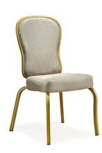 Aluminium Banquet Chair with Molded Seat Cushion