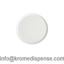 Round Ceramic White Blank Plate
