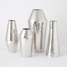 Aluminium home decor polish vase