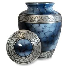 Blue Cloud Funeral Urns Ashes