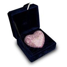 Cremation Keepsake Heart Pink Color