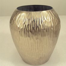 hammered vase