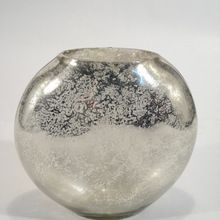 mercury glass vase