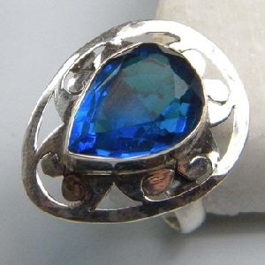 Blue Quartz Ring