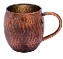 Antique Finish Copper Moscow Mule Mug