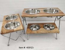 pet bowl with stand