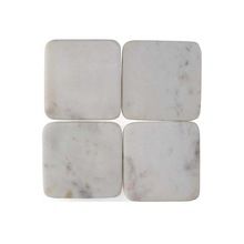 white marble Square Table coaster