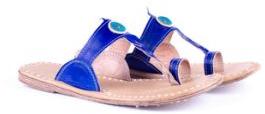 Traditional Blue Ladies Slippers