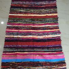 Handmade Recycled Vintage Chindi Rug