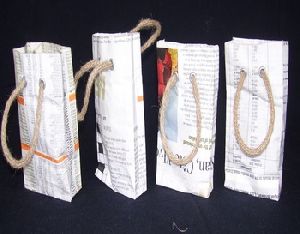 Recycle Newspaper poly Bag